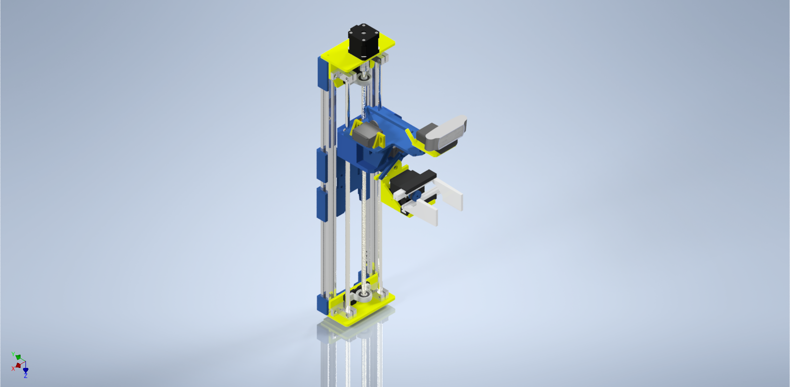 滑块升降器夹持器3D数模图纸 STEP格式(1)